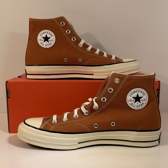 [BRAND NEW] CONVERSE CHUCK TAYLOR ALL STAR 70 HI VTG CANVAS TAWNY OWL SIZE 11 - Picture 2 of 9